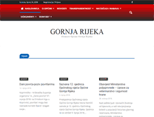 Tablet Screenshot of gornja-rijeka.hr